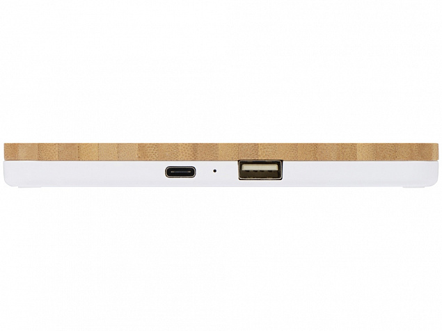 Беспроводное зарядное устройство-органайзер из бамбука Timber с логотипом в Нефтекамске заказать по выгодной цене в кибермаркете AvroraStore