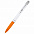 Ручка пластиковая Milana, оранжевая с логотипом в Нефтекамске заказать по выгодной цене в кибермаркете AvroraStore