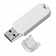 USB flash-карта UNIVERSAL (8Гб), белая, 5,8х1,7х0,6 см, пластик с логотипом в Нефтекамске заказать по выгодной цене в кибермаркете AvroraStore