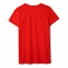 Футболка женская T-bolka Lady, красная с логотипом в Нефтекамске заказать по выгодной цене в кибермаркете AvroraStore
