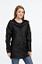 Дождевик женский Squall, черный с логотипом в Нефтекамске заказать по выгодной цене в кибермаркете AvroraStore
