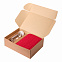Подарочный набор Bianca, Fado, красный (плед, термобутылка) с логотипом в Нефтекамске заказать по выгодной цене в кибермаркете AvroraStore