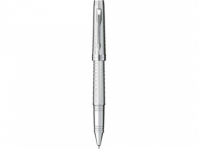Ручка Паркер роллер Premier "Deluxe ST Graduated Chiselling" с логотипом в Нефтекамске заказать по выгодной цене в кибермаркете AvroraStore