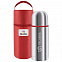 Термос Relaxika Duo 500 в чехле, стальной с логотипом в Нефтекамске заказать по выгодной цене в кибермаркете AvroraStore