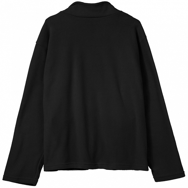 Куртка флисовая унисекс Manakin, черная с логотипом в Нефтекамске заказать по выгодной цене в кибермаркете AvroraStore