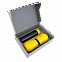 Набор Hot Box Duo C2B grey (черный с желтым) с логотипом в Нефтекамске заказать по выгодной цене в кибермаркете AvroraStore