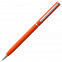 Ручка шариковая Hotel Chrome, ver.2, оранжевая с логотипом в Нефтекамске заказать по выгодной цене в кибермаркете AvroraStore