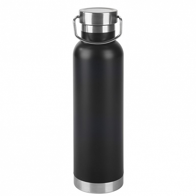 Вакуумная изолированная бутылка MILITARY с логотипом в Нефтекамске заказать по выгодной цене в кибермаркете AvroraStore