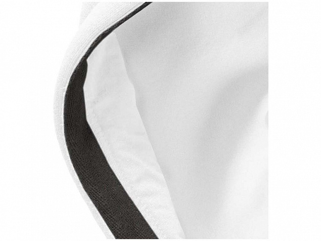 Толстовка Arora мужская с капюшоном, белый с логотипом в Нефтекамске заказать по выгодной цене в кибермаркете AvroraStore