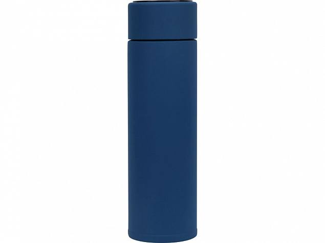 Термос с индикатором температуры Module, 360 мл, темно-синий с логотипом в Нефтекамске заказать по выгодной цене в кибермаркете AvroraStore