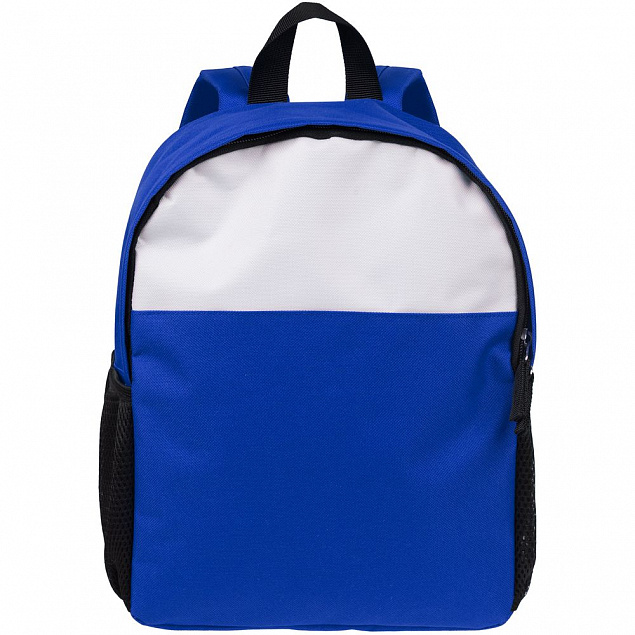 Детский рюкзак Comfit, белый с синим с логотипом в Нефтекамске заказать по выгодной цене в кибермаркете AvroraStore