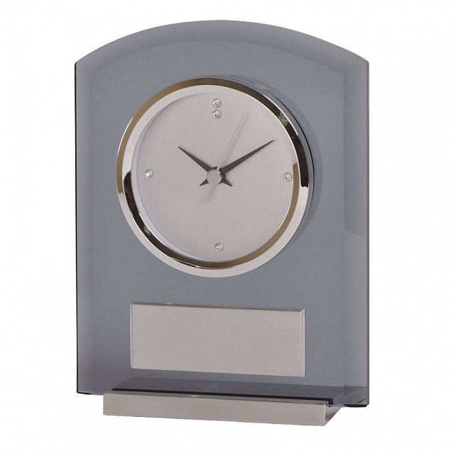 Часы настольные "Award" с шильдом с логотипом в Нефтекамске заказать по выгодной цене в кибермаркете AvroraStore