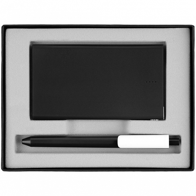 Набор Power Pack Plus, черный с логотипом в Нефтекамске заказать по выгодной цене в кибермаркете AvroraStore