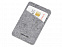 Картхолдер с креплением на телефон Slot, серый с логотипом в Нефтекамске заказать по выгодной цене в кибермаркете AvroraStore