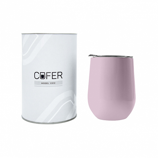 Набор Cofer Tube CO12 grey, розовый с логотипом в Нефтекамске заказать по выгодной цене в кибермаркете AvroraStore