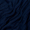 Плед Fado вязаный, синий (без подарочной коробки) с логотипом в Нефтекамске заказать по выгодной цене в кибермаркете AvroraStore