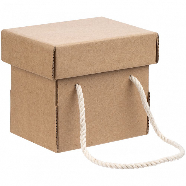 Коробка для кружки Kitbag, с длинными ручками с логотипом в Нефтекамске заказать по выгодной цене в кибермаркете AvroraStore