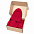 Набор подарочный НАСВЯЗИ©: шапка, шарф,  варежки, носки, красный с логотипом в Нефтекамске заказать по выгодной цене в кибермаркете AvroraStore