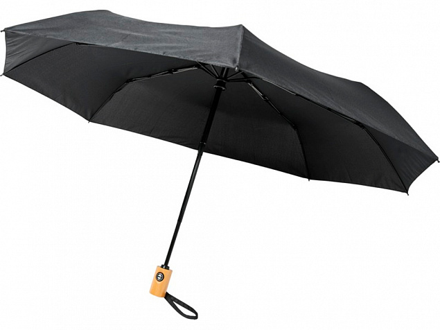 Складной зонт Bo с логотипом в Нефтекамске заказать по выгодной цене в кибермаркете AvroraStore