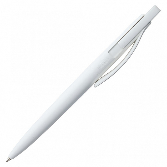 Ручка шариковая Prodir DS2 PPP, белая с логотипом в Нефтекамске заказать по выгодной цене в кибермаркете AvroraStore