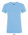 Фуфайка (футболка) REGENT женская,Голубой L с логотипом в Нефтекамске заказать по выгодной цене в кибермаркете AvroraStore