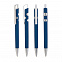 Ручка шариковая "Arni", синий металлик с логотипом в Нефтекамске заказать по выгодной цене в кибермаркете AvroraStore