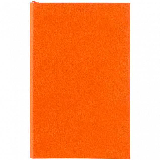 Ежедневник Flat Mini, недатированный, оранжевый с логотипом в Нефтекамске заказать по выгодной цене в кибермаркете AvroraStore