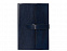 Бизнес-блокнот А5 с клапаном Fabrizio, 80 листов, темно-синий с логотипом в Нефтекамске заказать по выгодной цене в кибермаркете AvroraStore