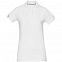 Рубашка поло женская Virma Premium Lady, белая с логотипом в Нефтекамске заказать по выгодной цене в кибермаркете AvroraStore