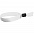 Несъемный браслет Seccur, белый с логотипом в Нефтекамске заказать по выгодной цене в кибермаркете AvroraStore