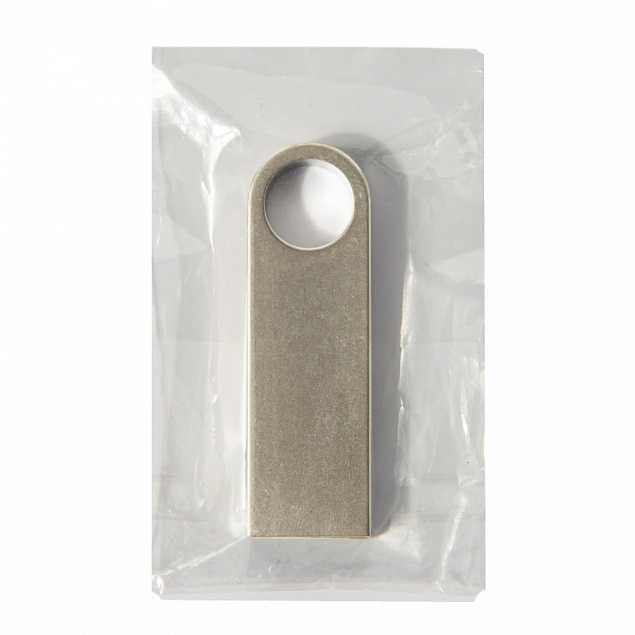 USB flash-карта SMART (8Гб), серебристая, 3,9х1,2х0,4 см, металл с логотипом в Нефтекамске заказать по выгодной цене в кибермаркете AvroraStore