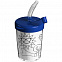 Бутылка-раскраска детская «Передвижник», синяя с логотипом в Нефтекамске заказать по выгодной цене в кибермаркете AvroraStore