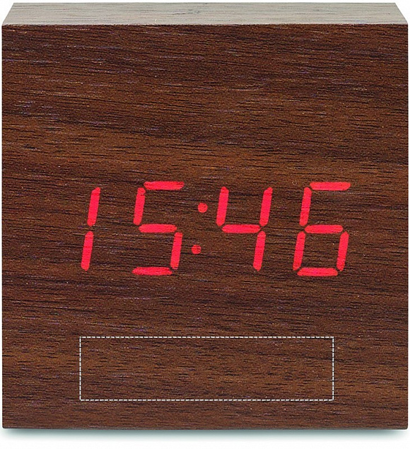 ЖК часы из МДФ с логотипом в Нефтекамске заказать по выгодной цене в кибермаркете AvroraStore