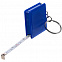 Брелок с рулеткой Square ver.2, синий с логотипом в Нефтекамске заказать по выгодной цене в кибермаркете AvroraStore