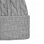 Шапка Heat Trick, светло-серый меланж с логотипом в Нефтекамске заказать по выгодной цене в кибермаркете AvroraStore