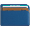 Чехол для карточек Dual, светло-синий с логотипом в Нефтекамске заказать по выгодной цене в кибермаркете AvroraStore