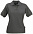 Рубашка поло женская SEMORA, черная с логотипом в Нефтекамске заказать по выгодной цене в кибермаркете AvroraStore