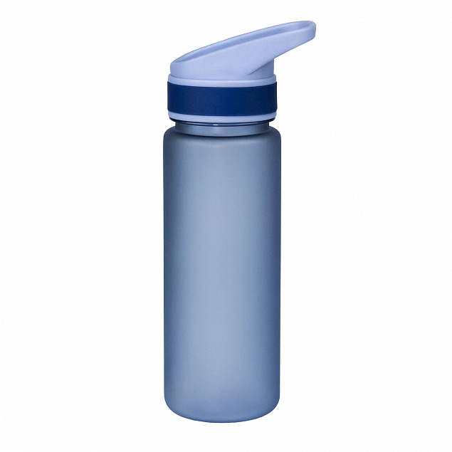 Спортивная бутылка для воды, Forza, 600 ml, синяя с логотипом в Нефтекамске заказать по выгодной цене в кибермаркете AvroraStore