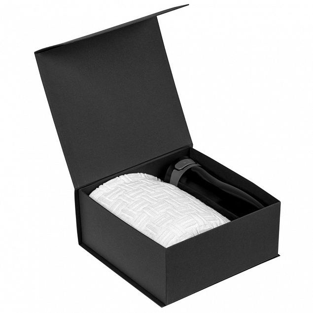Коробка Amaze, черная с логотипом в Нефтекамске заказать по выгодной цене в кибермаркете AvroraStore