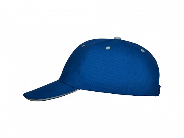 Бейсболка Panel унисекс, королевский синий с логотипом в Нефтекамске заказать по выгодной цене в кибермаркете AvroraStore