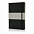 Блокнот в твердой обложке формата A5, черный с логотипом в Нефтекамске заказать по выгодной цене в кибермаркете AvroraStore
