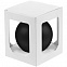 Елочный шар Gala Matt в коробке, 8,5 см, черный с логотипом в Нефтекамске заказать по выгодной цене в кибермаркете AvroraStore