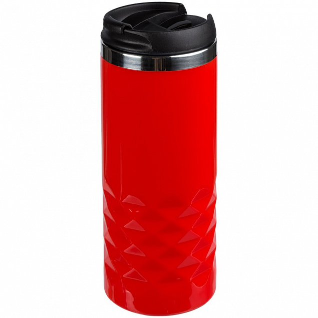 Термостакан Prism, красный с логотипом в Нефтекамске заказать по выгодной цене в кибермаркете AvroraStore