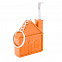 Брелок-рулетка &quot;Home&quot;, 1 метр, оранжевый с логотипом в Нефтекамске заказать по выгодной цене в кибермаркете AvroraStore