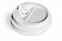 Крышка для стакана 8 унций  (80 мм), белый с логотипом в Нефтекамске заказать по выгодной цене в кибермаркете AvroraStore