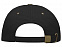 Бейсболка New York  5-ти панельная  с металлической застежкой и фурнитурой, черный с логотипом в Нефтекамске заказать по выгодной цене в кибермаркете AvroraStore