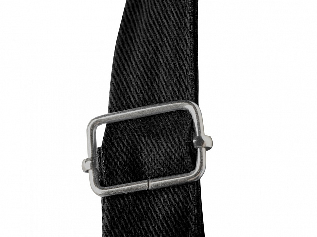 Хлопковый фартук Delight с карманом и регулируемыми завязками, черный с логотипом в Нефтекамске заказать по выгодной цене в кибермаркете AvroraStore