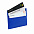 Держатель банковских купюр Versal - Синий HH с логотипом в Нефтекамске заказать по выгодной цене в кибермаркете AvroraStore