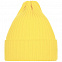 Шапка Yong, светло-желтая с логотипом в Нефтекамске заказать по выгодной цене в кибермаркете AvroraStore
