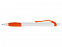 Ручка шариковая Santa Monica, белый/оранжевый, черные чернила с логотипом в Нефтекамске заказать по выгодной цене в кибермаркете AvroraStore
